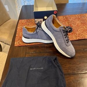 Peter Millar Men's Size 10M Navy Wayfare Runner MSRP $250